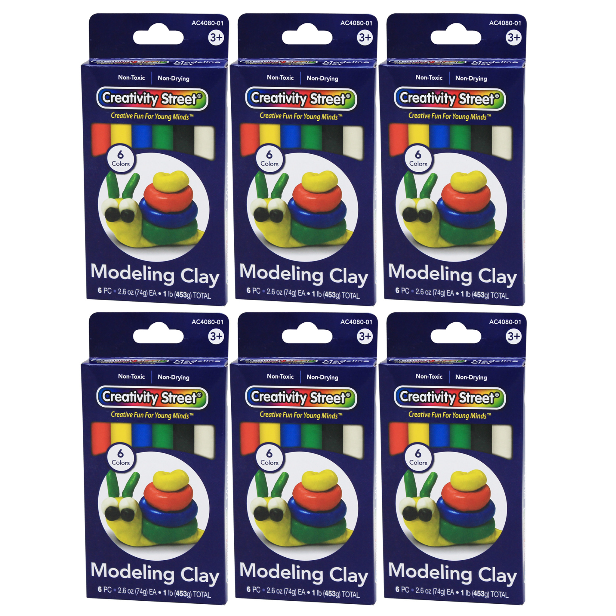 Modelling Clay Scissors (Pack of 6) Modelling