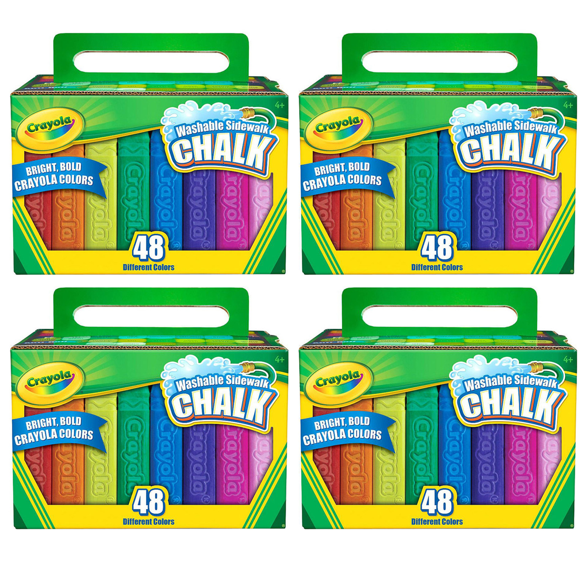 Crayola, Toys, Crayola Beginnings 4 Washable Triangular Paintbrushes  Paint Brush In One New