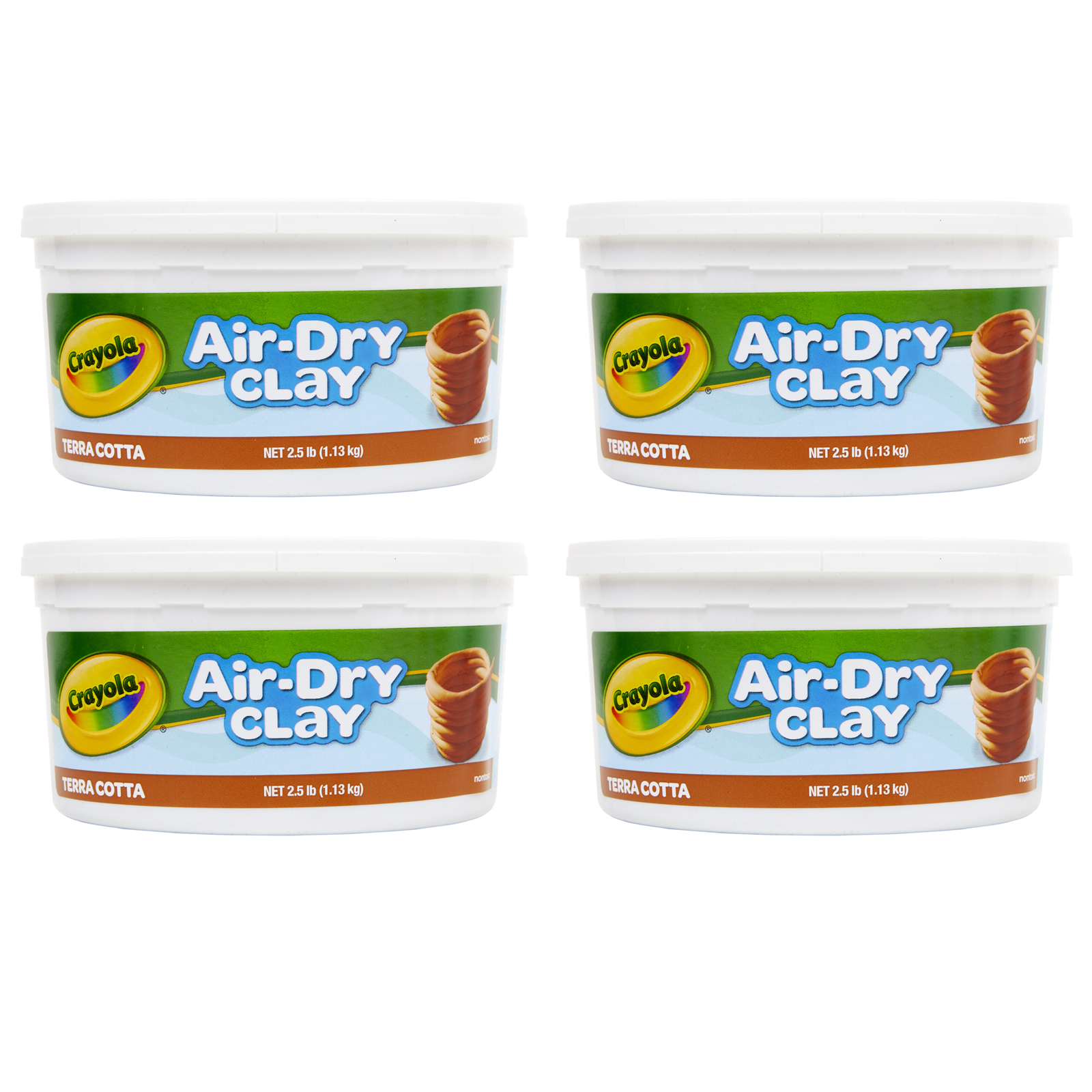 Crayola Air-Dry Terra Cotta Clay, 2.5lb. | Michaels