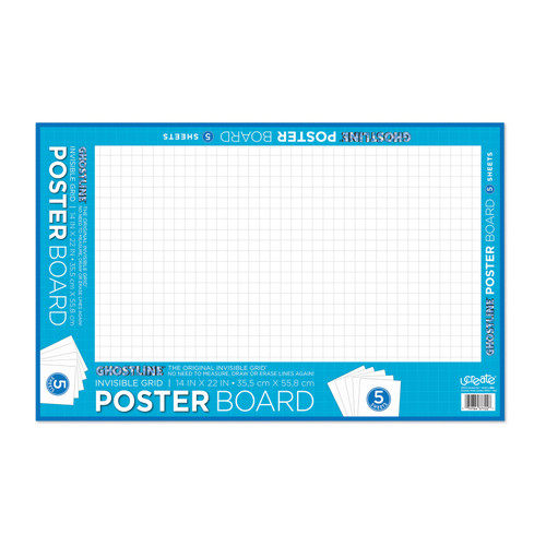 Poster Board White 10pt. 14 x 22 100 Sheets