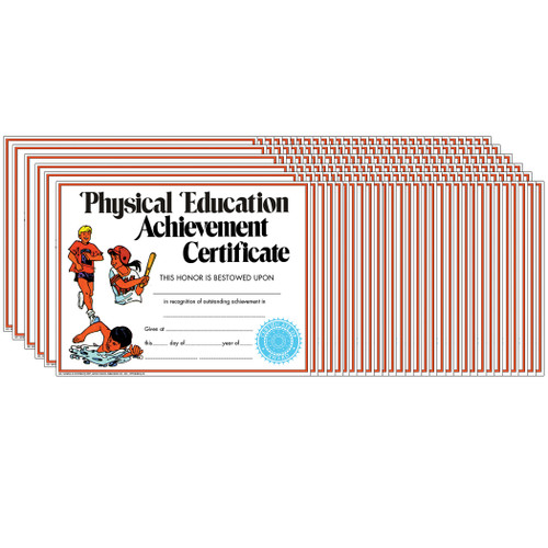 6 Pk) Certificates Of Achievement