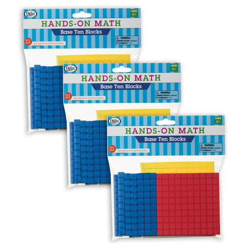 Unifix Cubes, Ten Assorted Colors, Set of 500