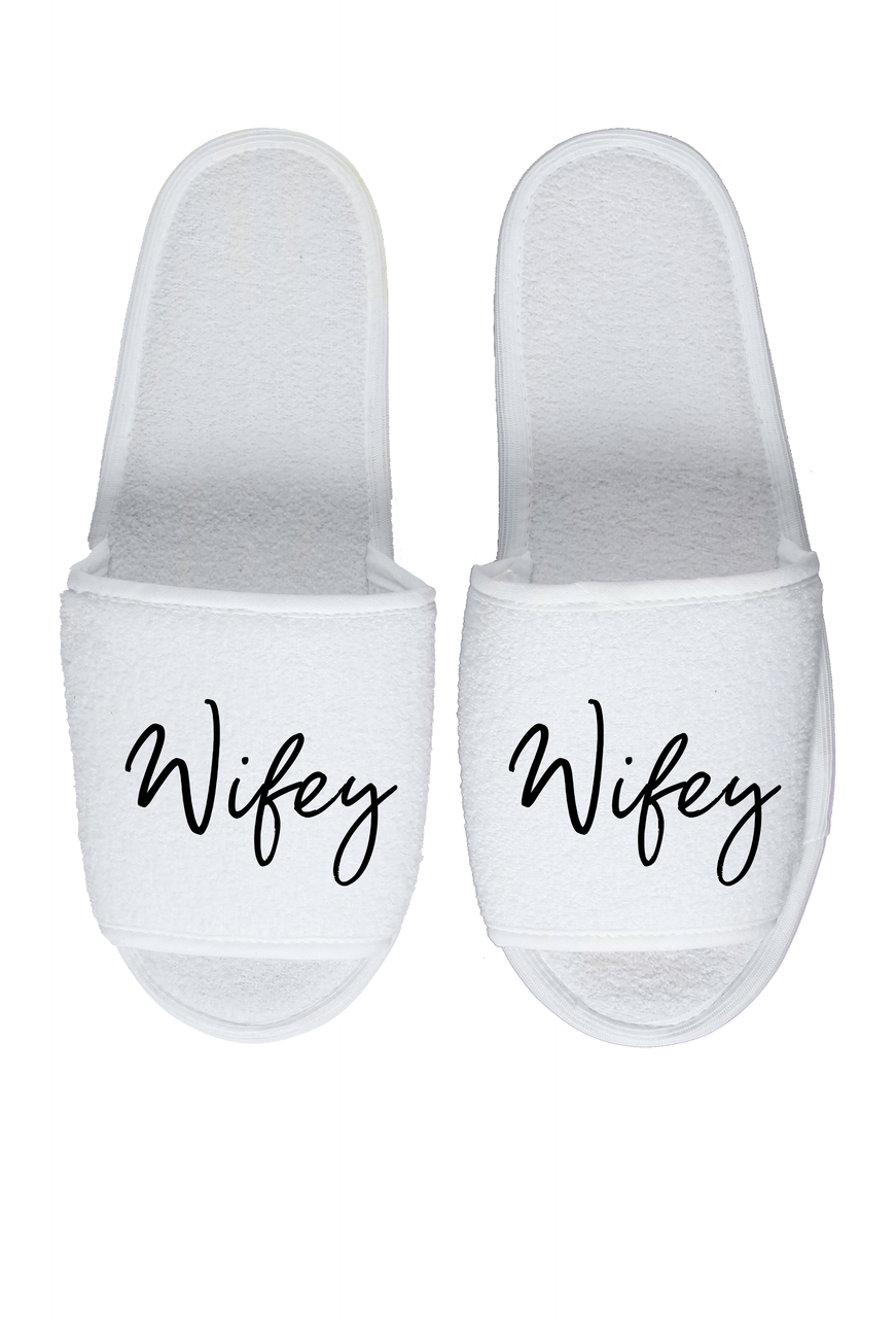 wifey slippers