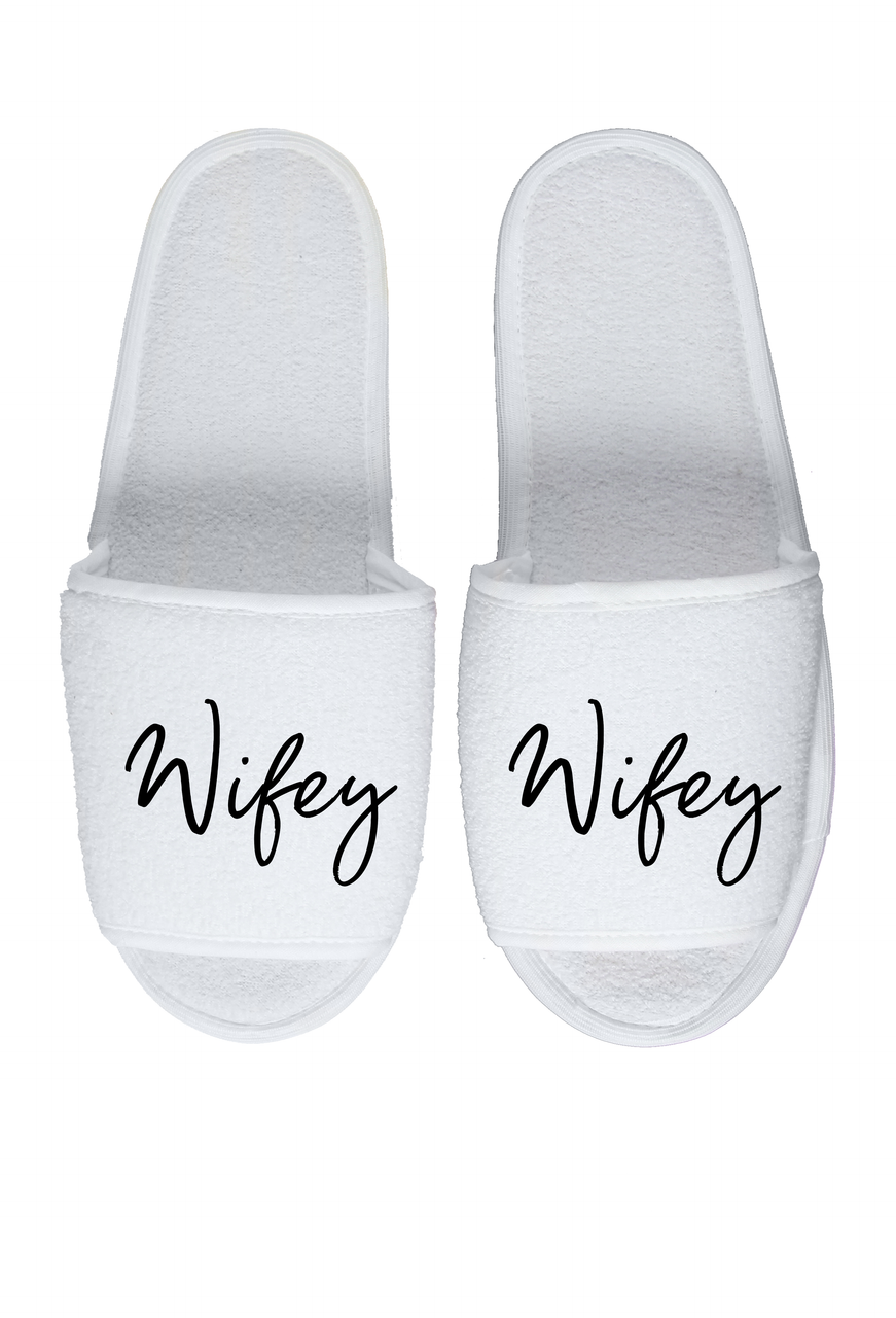 personalised luxury slippers