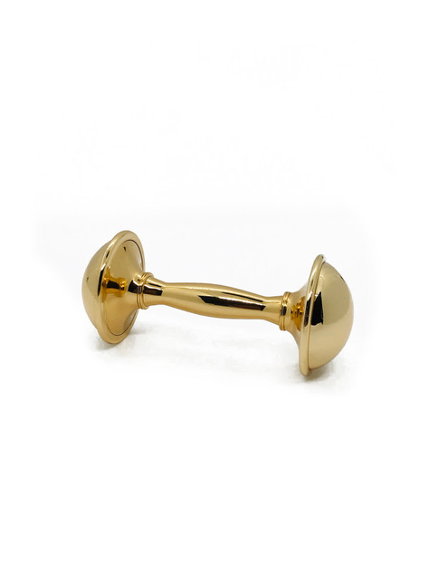 Gold Plated Baby Rattle