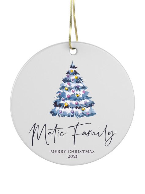 Family Tree - Personalised Bauble