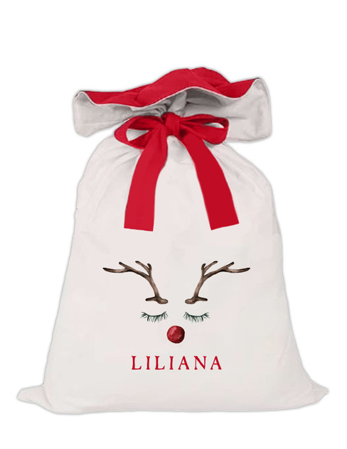 Rudolph - Personalised Santa Sack