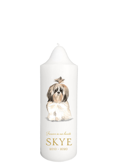 Shih Tzu - Pet memorial Candle