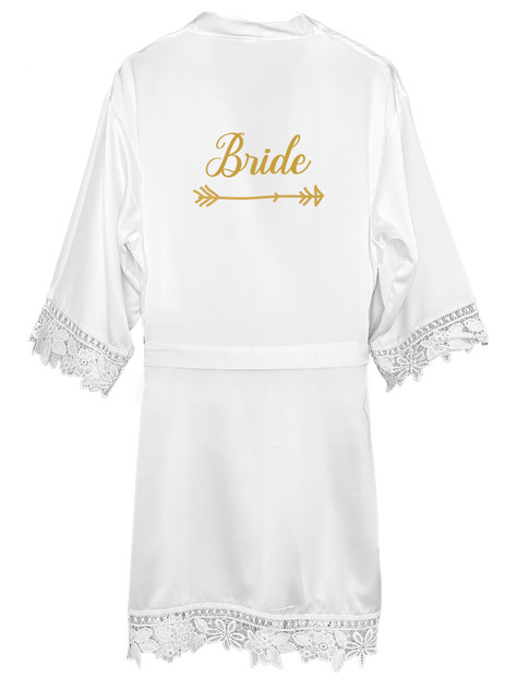 Arrowed Bridal Robe