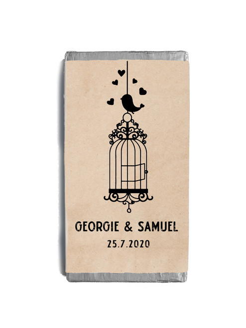 Birdcage - Chocolate Bomboniere