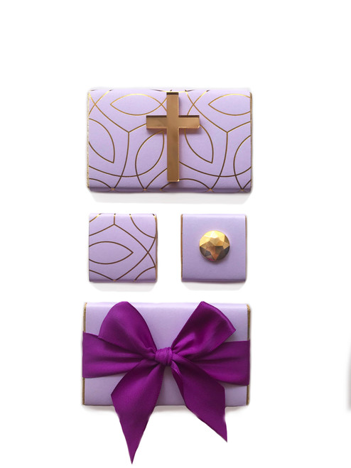 Lavender & Gold - Favour Tray Chocolates