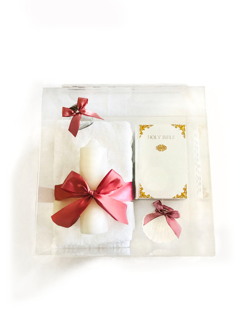 Full Set - Christening Acrylic Box
