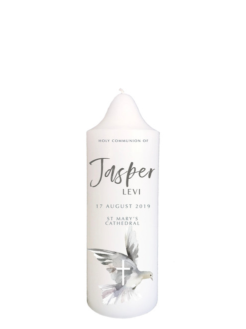 Jasper Levi - Christening Candle