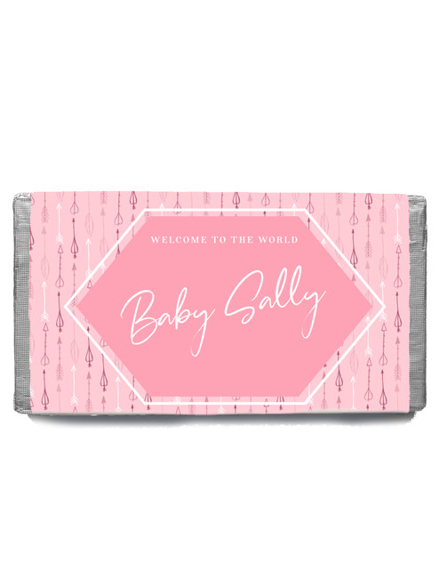 Arrow Pink Chocolate Bomboniere