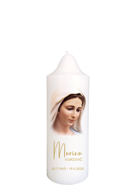 'Our Lady of Medjugorje' Candle