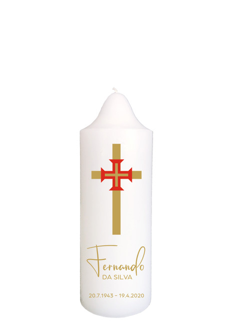 'Madeiran Cross & Crucifix' Candle