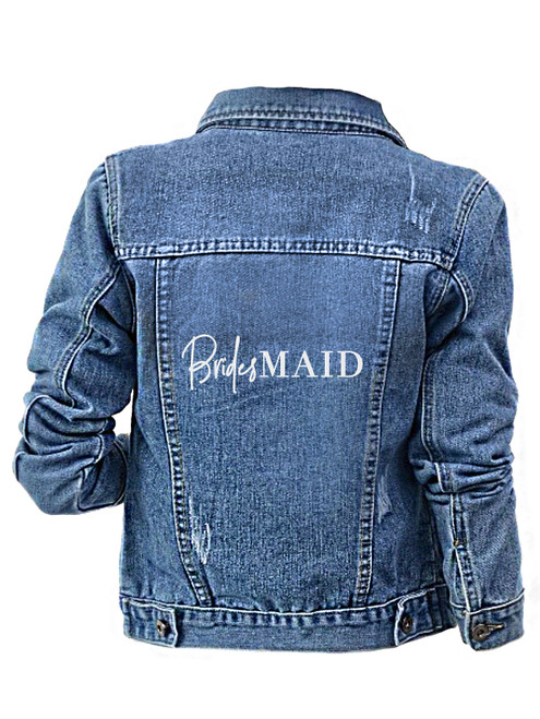 Bridal Denim Jacket | Perfect Bridal gift