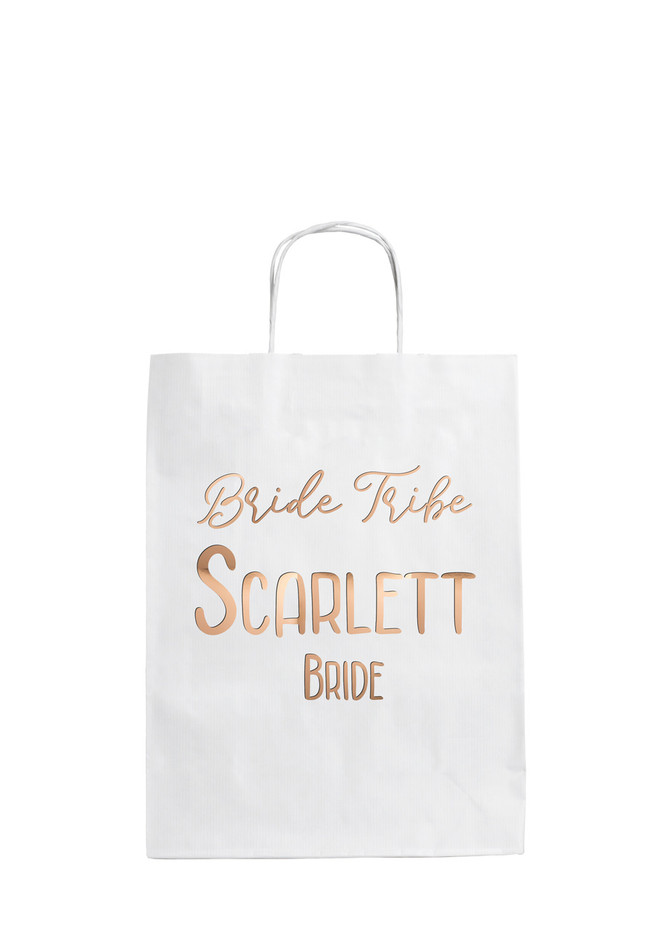 Bride's Tribe (Bride) - Personalised Gift Bag