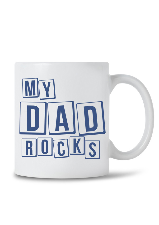 My Dad Rocks Mug 