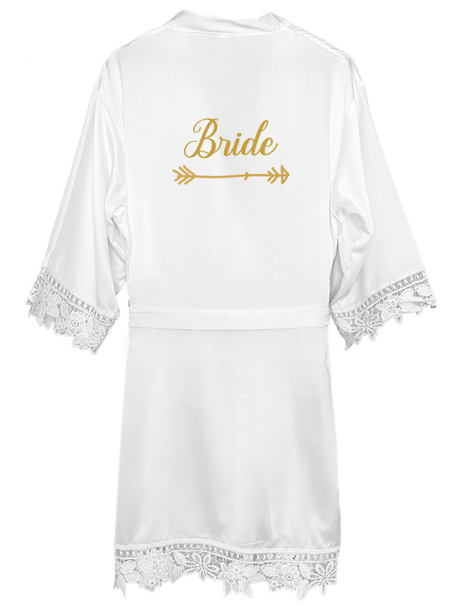 Arrowed Bridal Robe