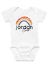 Rainbow Name - Custom Onesie