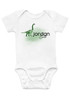 Green Dino Name - Custom Onesie