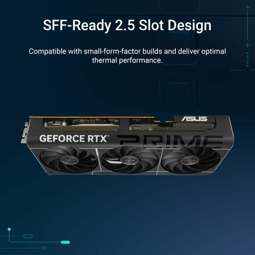 ASUS - PRIME NVIDIA GeForce RTX 5070 Ti 16GB GDDR7 PCI Express 5.0 Graphics Card - Black