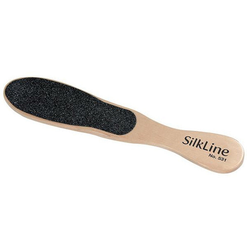 Silkline - 531 Two-Sided Foot File w/ Wood Handle