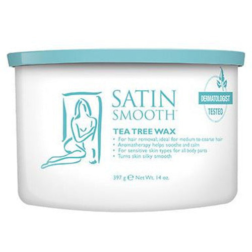 Satin Smooth Wax - Tea Tree Cream