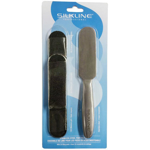 Silkline Stainless Steel Foot File Kit