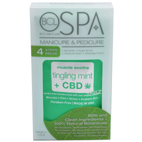 BCL Spa 4 Step Packet - Tingling Mint + CBD