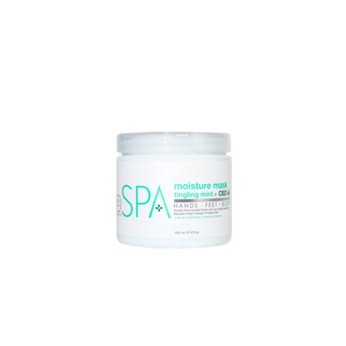 BCL Spa Moisture Mask - Tingling Mint + CBD 16oz