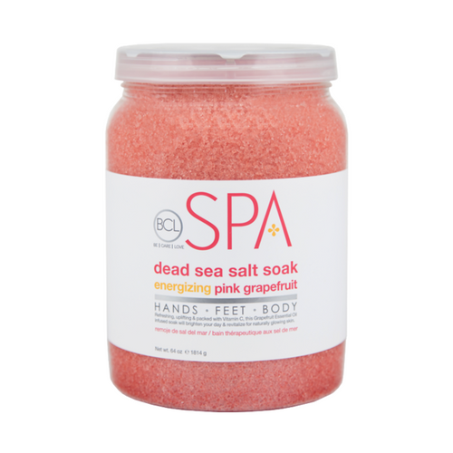 BCL Spa Salt Soak - Energizing Pink Grapefruit 64oz
