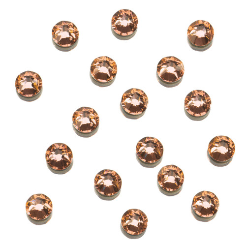 FLATBACK RHINESTONES - 144pk CHAMPAGNE SS6