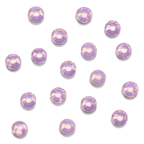 FLATBACK RHINESTONES - 144pk ROSE OPAL SS10