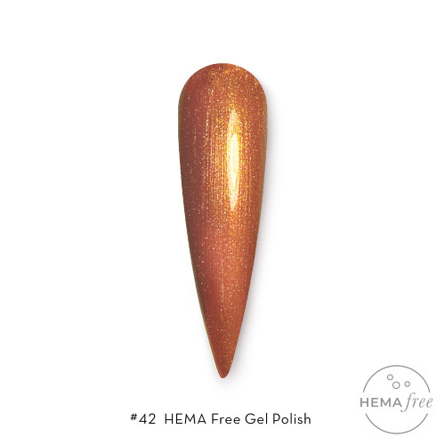 NEW! FALL HEMA FREE GEL POLISH | FORTIFY BY FUZION | COLOUR 42