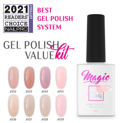 Beiges & Pinks - Gel Polish Value Kit