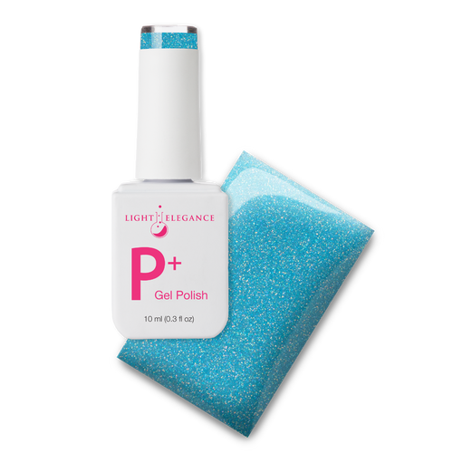 Light Elegance P+ Soak Off Glitter Gel - Stay Cool