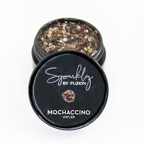 FUZION UV/LED SPARKLEZ  - MOCHACCINO  - 15 GM