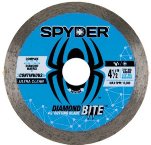 Spyder 4.5" Masonry Cutting Wheel Spyder 4.5" Masonry Cutting Wheel