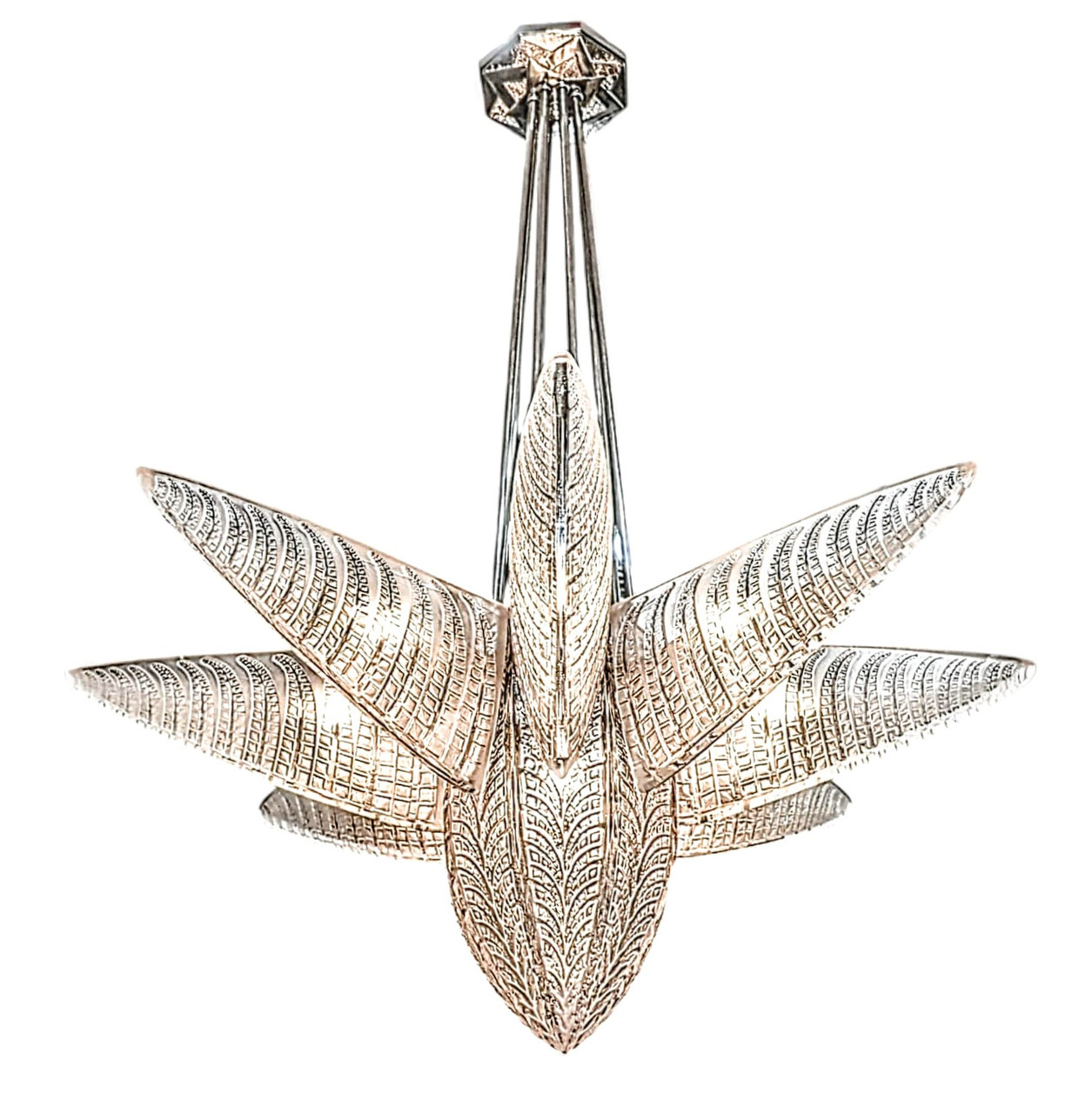 R. Lalique Fougeres Chandelier - Lampem