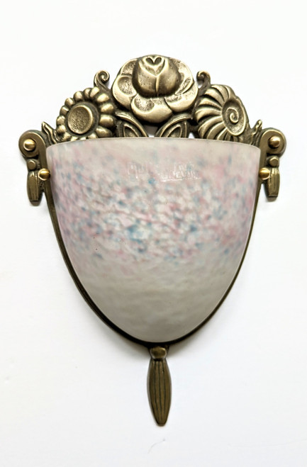 Pair of French Art Deco Sconce Signed by Muller Frères