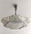 French Art Deco Pendant Chandelier by Hanot