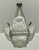 French Art Deco Chandelier Pendant Signed by Degue