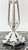 French Art Deco Wrought Ion Table Lamp