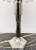 French Art Deco waterfall Table Lamp Signed by Sabino