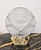 French Art Deco Geometric Sphere Table Lamp