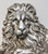 Lion Sculpture in Aluminum