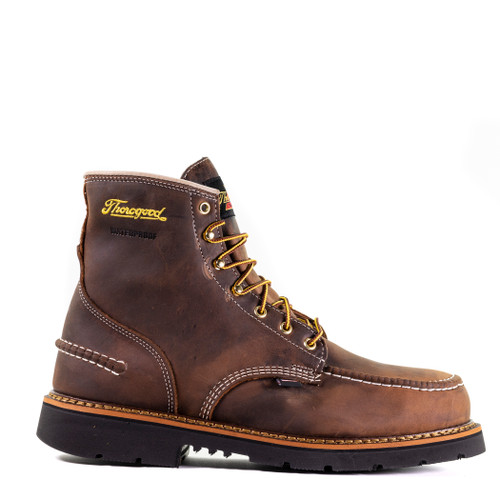 Thorogood 1957 Series – Waterproof Safety Toe – 6″ Crazyhorse Moc Toe – MAXWEAR90™ Style# 804-3696