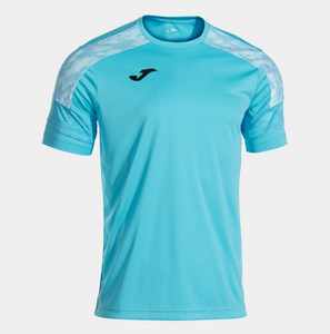 JOMA CHAMPIONSHIP VIII Turquoise Short Sleeve Team Jersey JOMA CHAMPIONSHIP VIII Turquoise Short Sleeve Team Jersey